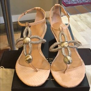 Badgley Mischka Coye embellished sandals